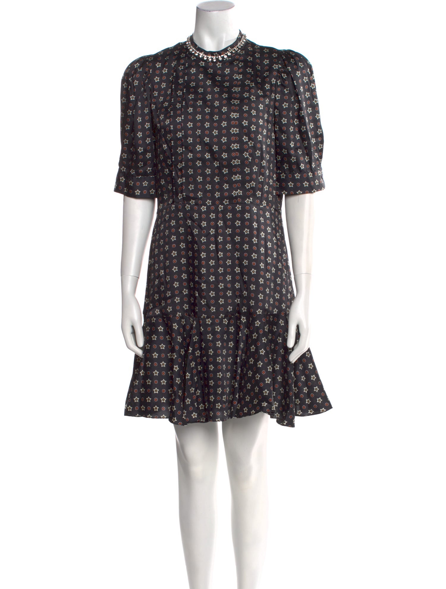 Sandro Floral Print Mini Dress w/ Tags