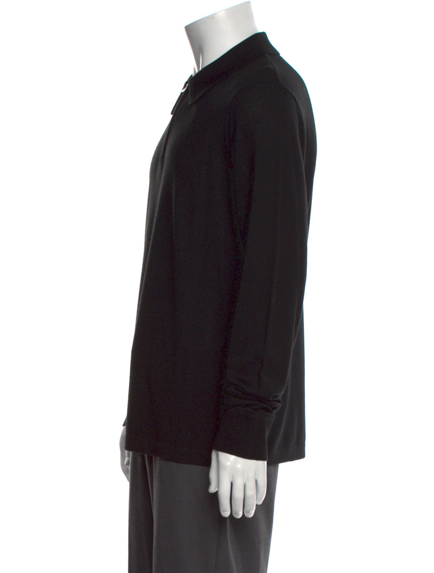 Sandro Wool Mock Neck Polo Sweater w/ Tags