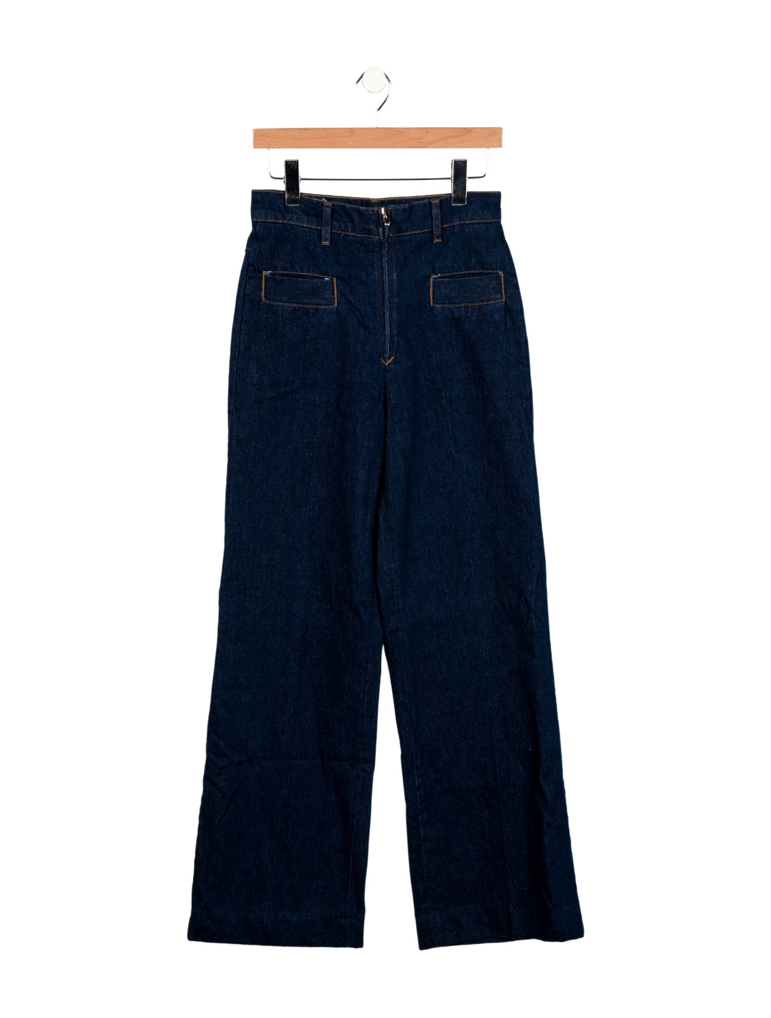 Sandro High-Rise Wide Leg Jeans w/ Tags