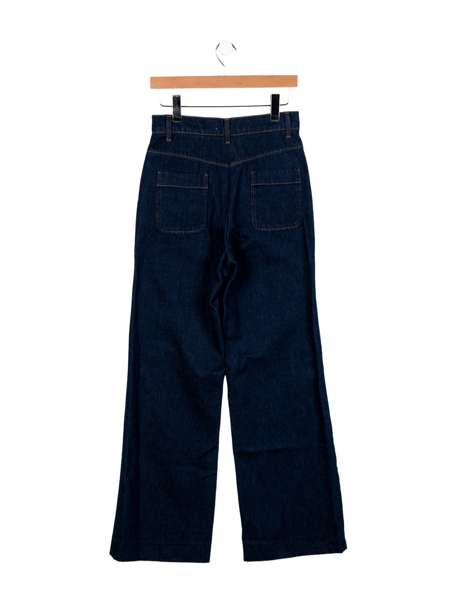 Sandro High-Rise Wide Leg Jeans w/ Tags
