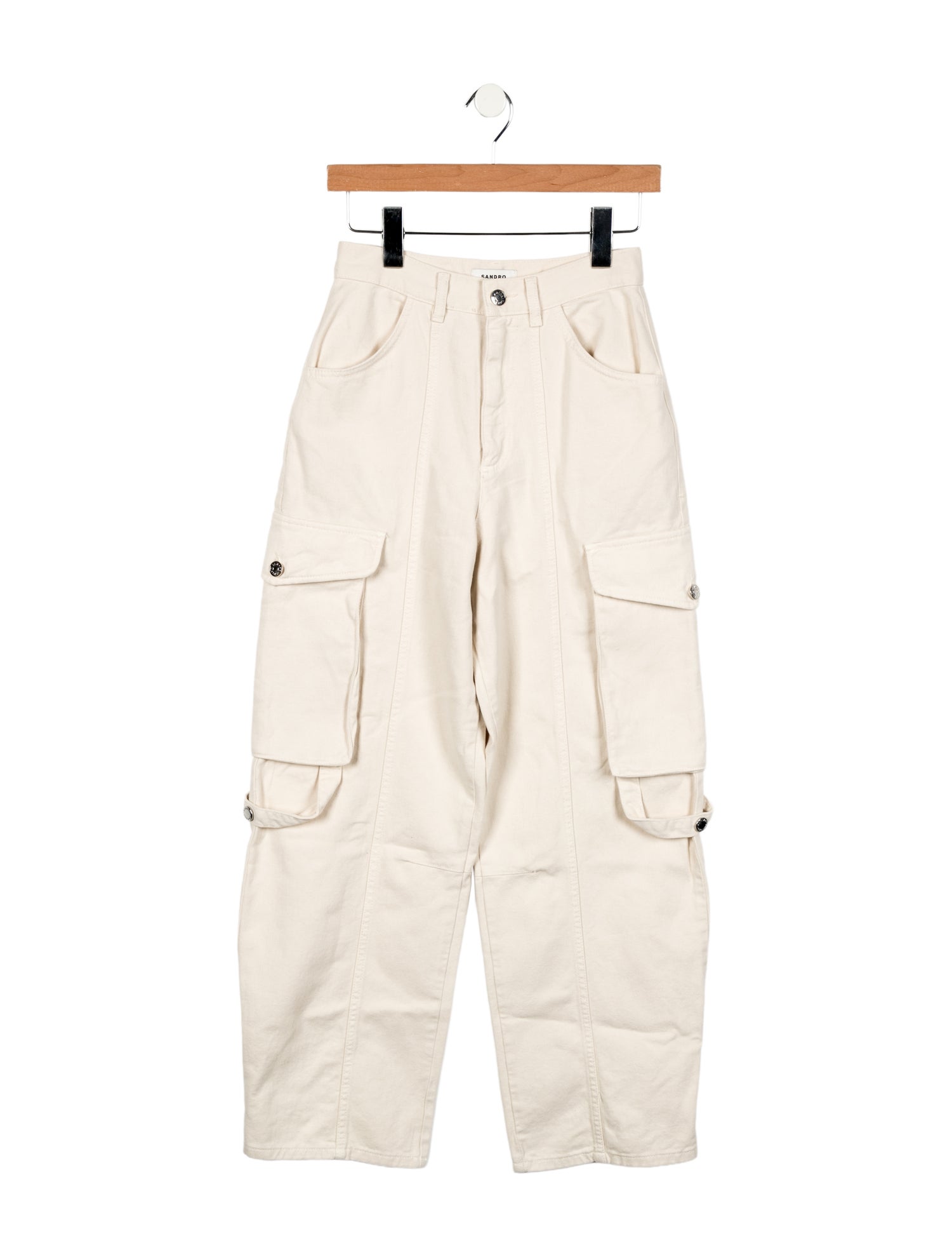 Sandro High-Rise Wide Leg Jeans w/ Tags