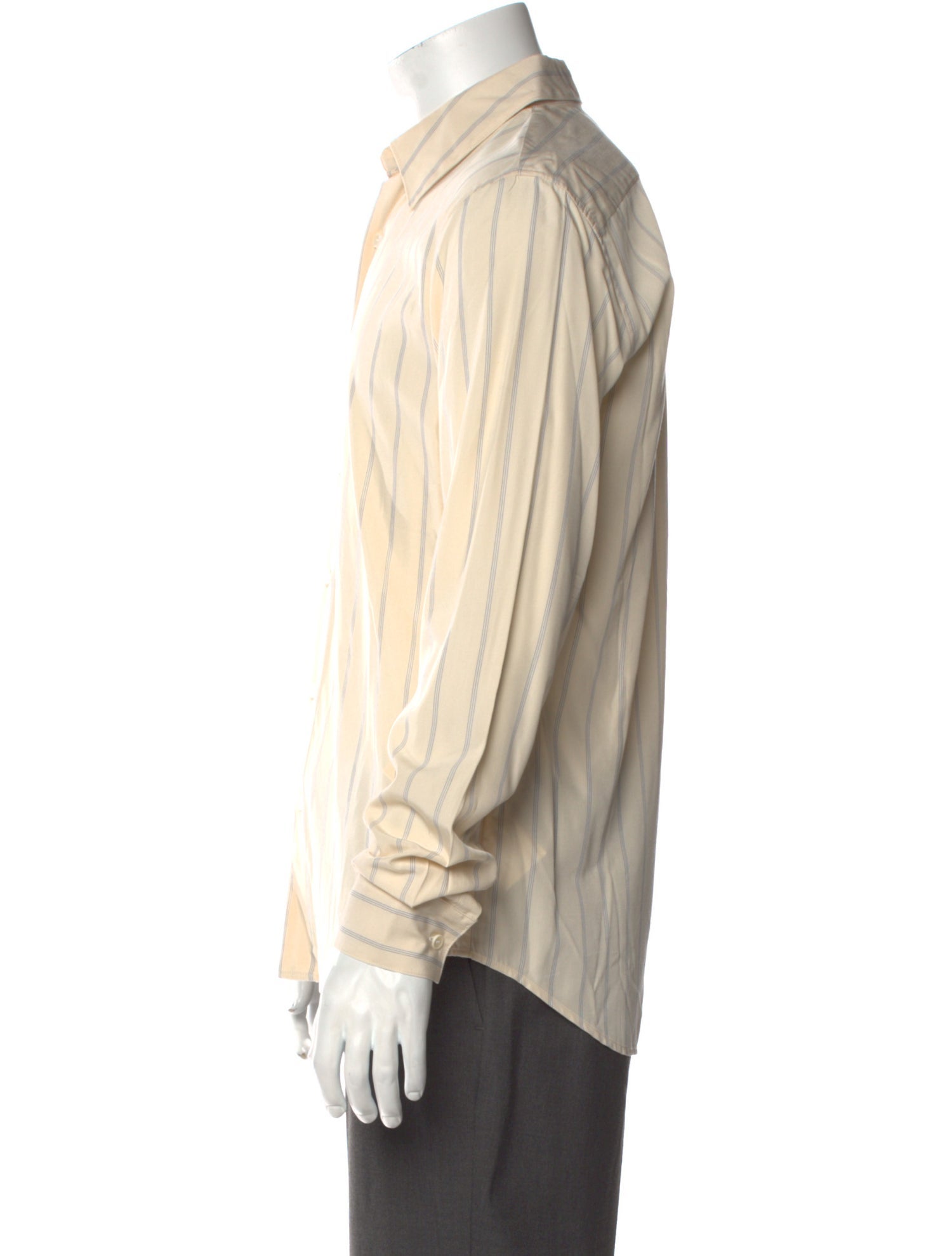 Sandro Striped Long Sleeve Shirt