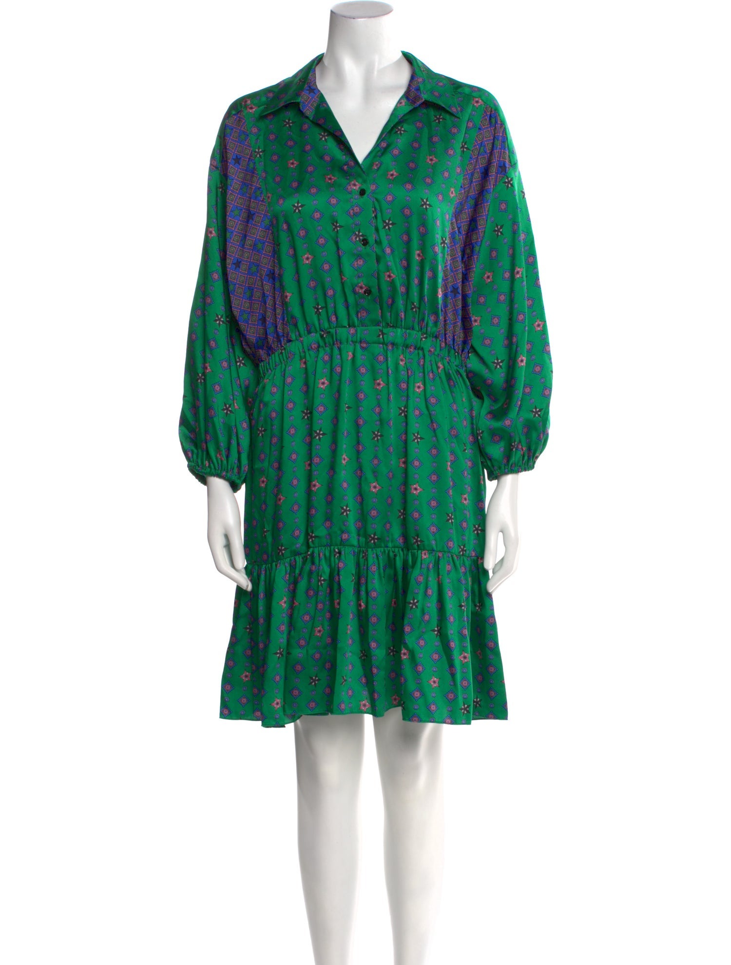 Sandro Printed Mini Dress w/ Tags - Green Dresses, Clothing - WS2199494 | The RealReal Sandro Printed Mini Dress w/ Tags - Green Dresses, Clothing - WS2199494 | The RealReal