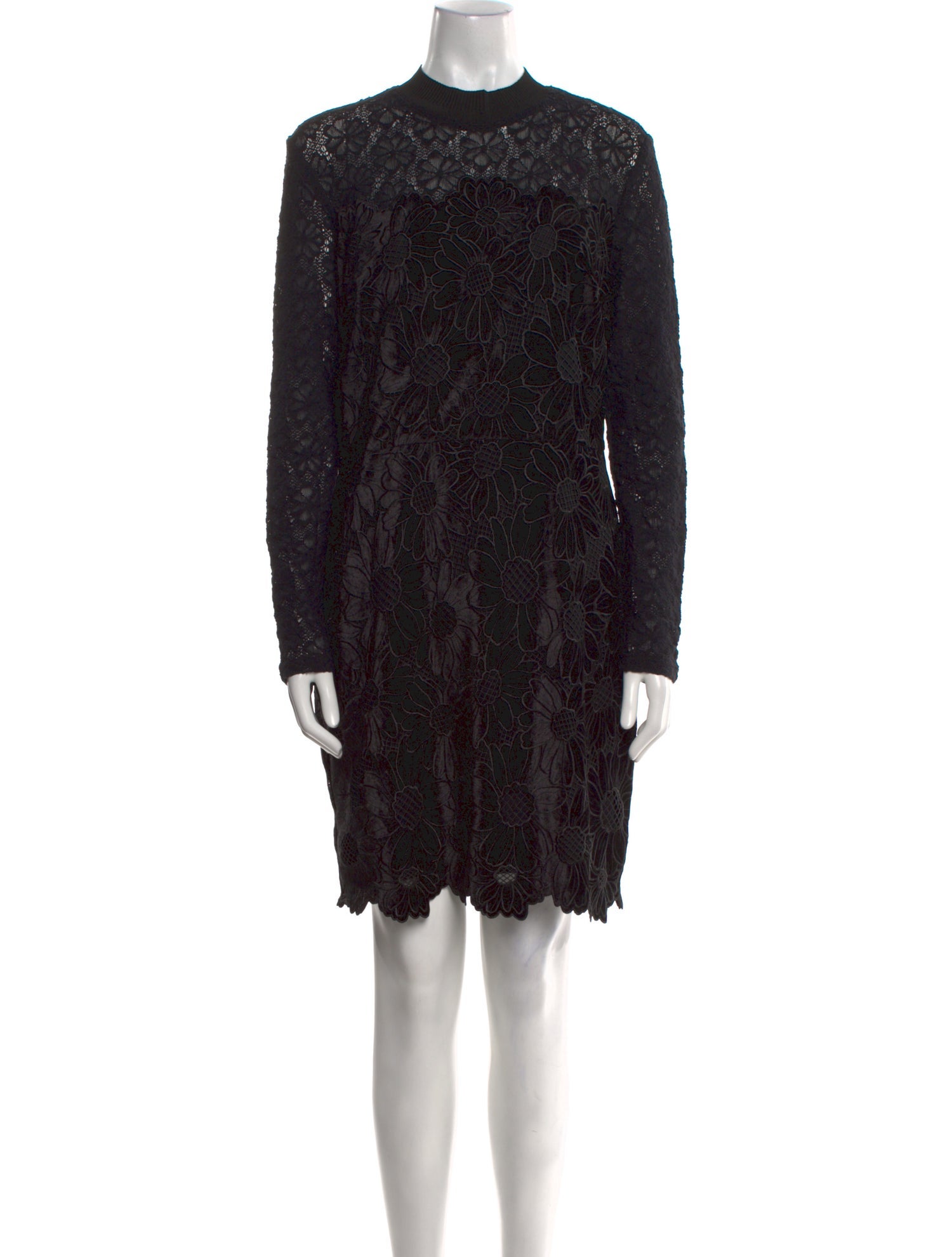 Sandro Lace Pattern Mini Dress w/ Tags