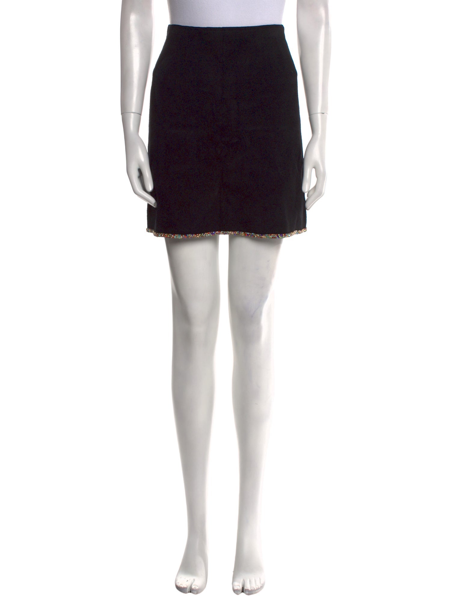 Sandro Crystal Embellishments Mini Skirt w/ Tags