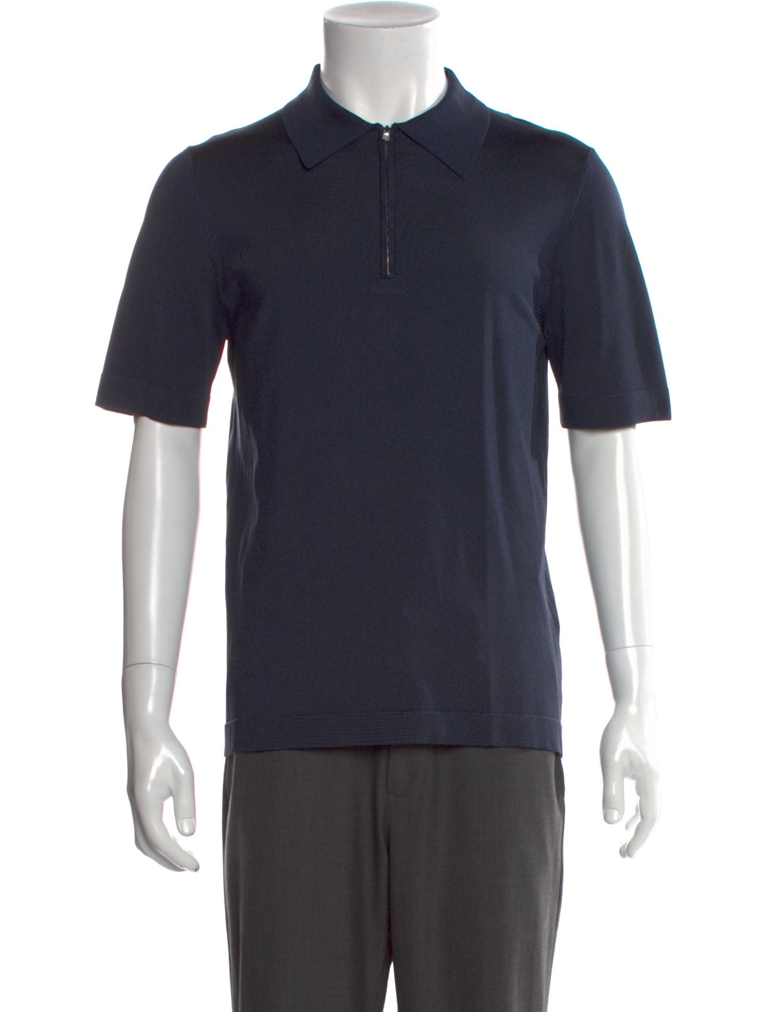 Sandro Collar Short Sleeve Polo Shirt w/ Tags