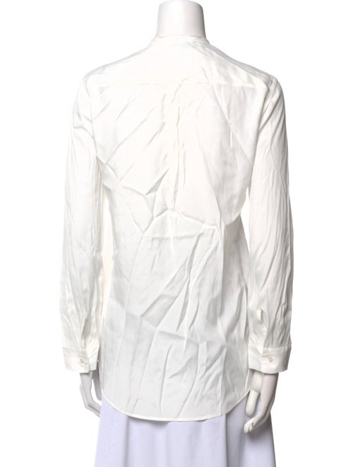 Sandro V-Neck Long Sleeve Blouse