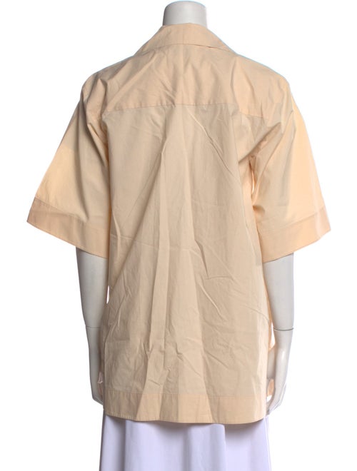 Sandro Short Sleeve Button-Up Top