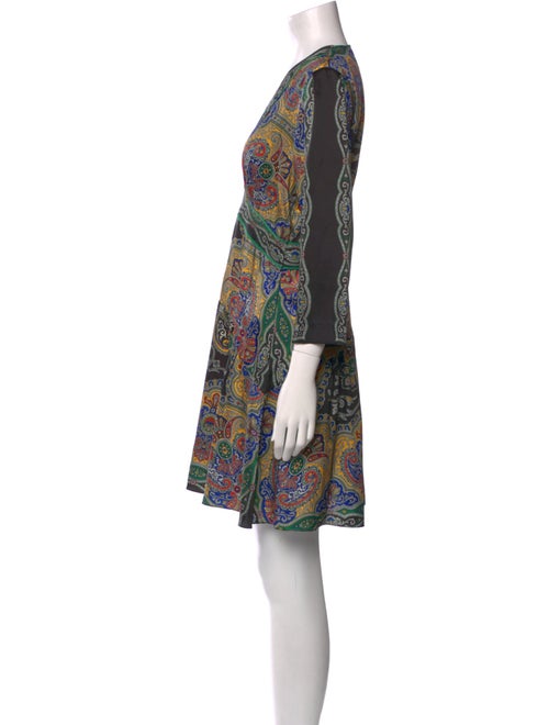 Sandro Paisley Print Mini Dress