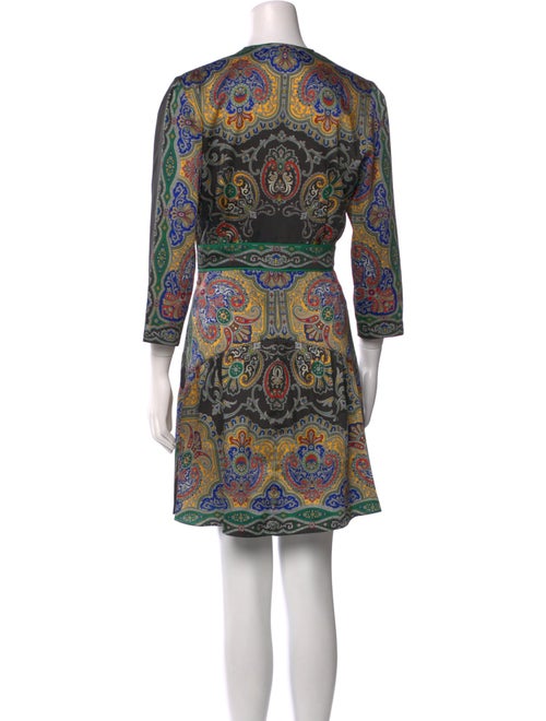 Sandro Paisley Print Mini Dress