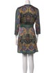 Sandro Paisley Print Mini Dress