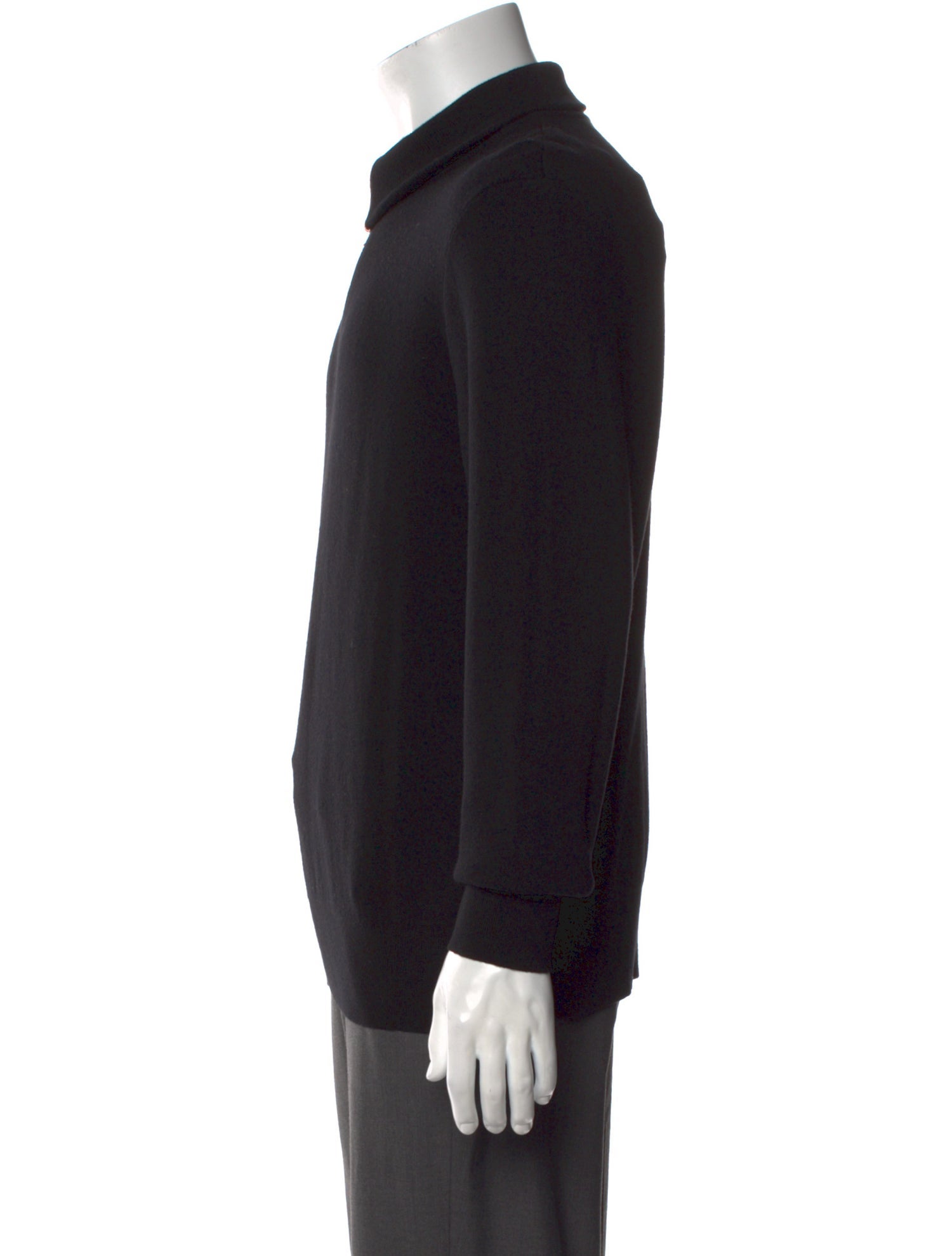 Sandro Mock Neck Long Sleeve Cardigan