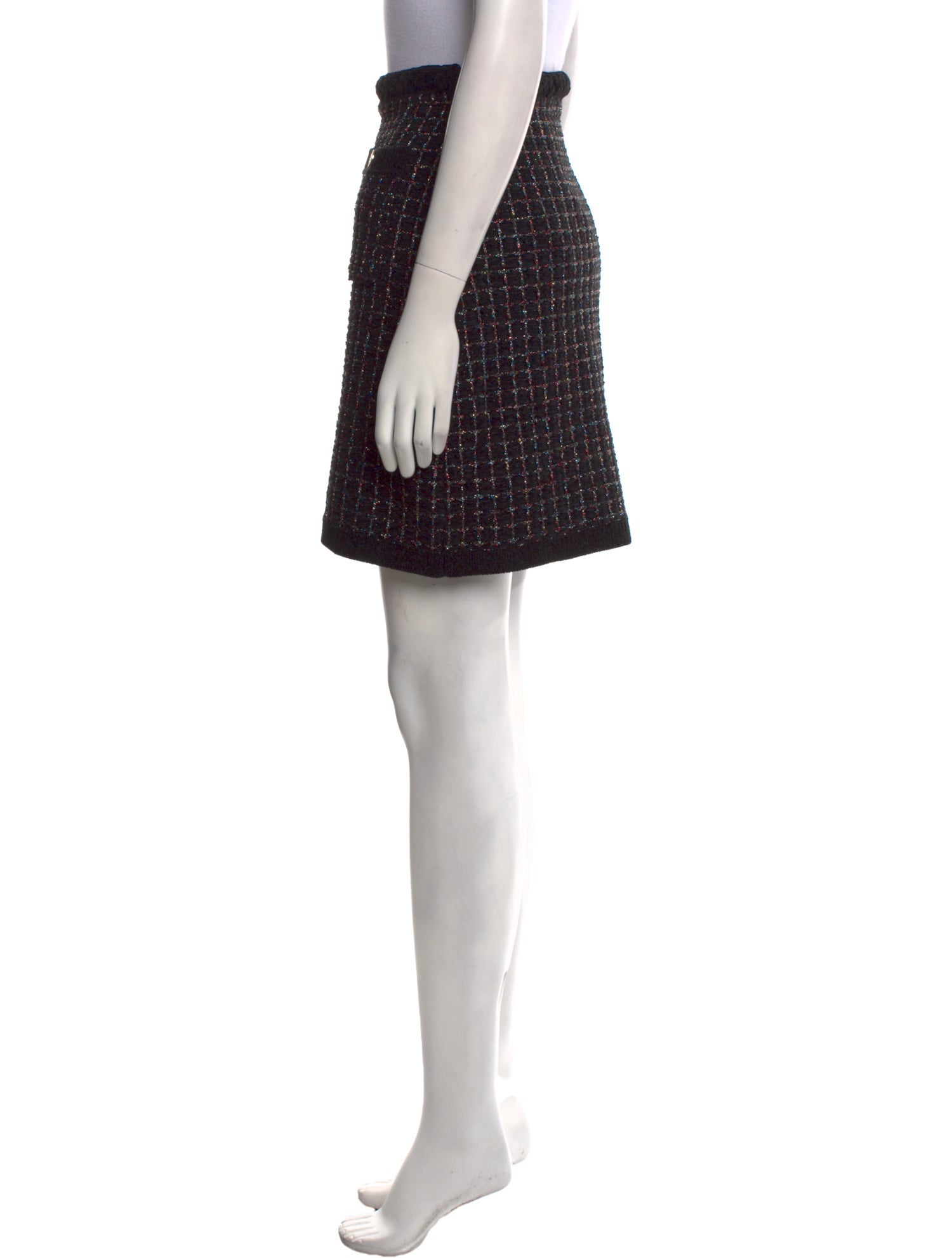 Sandro Plaid Print Mini Skirt w/ Tags