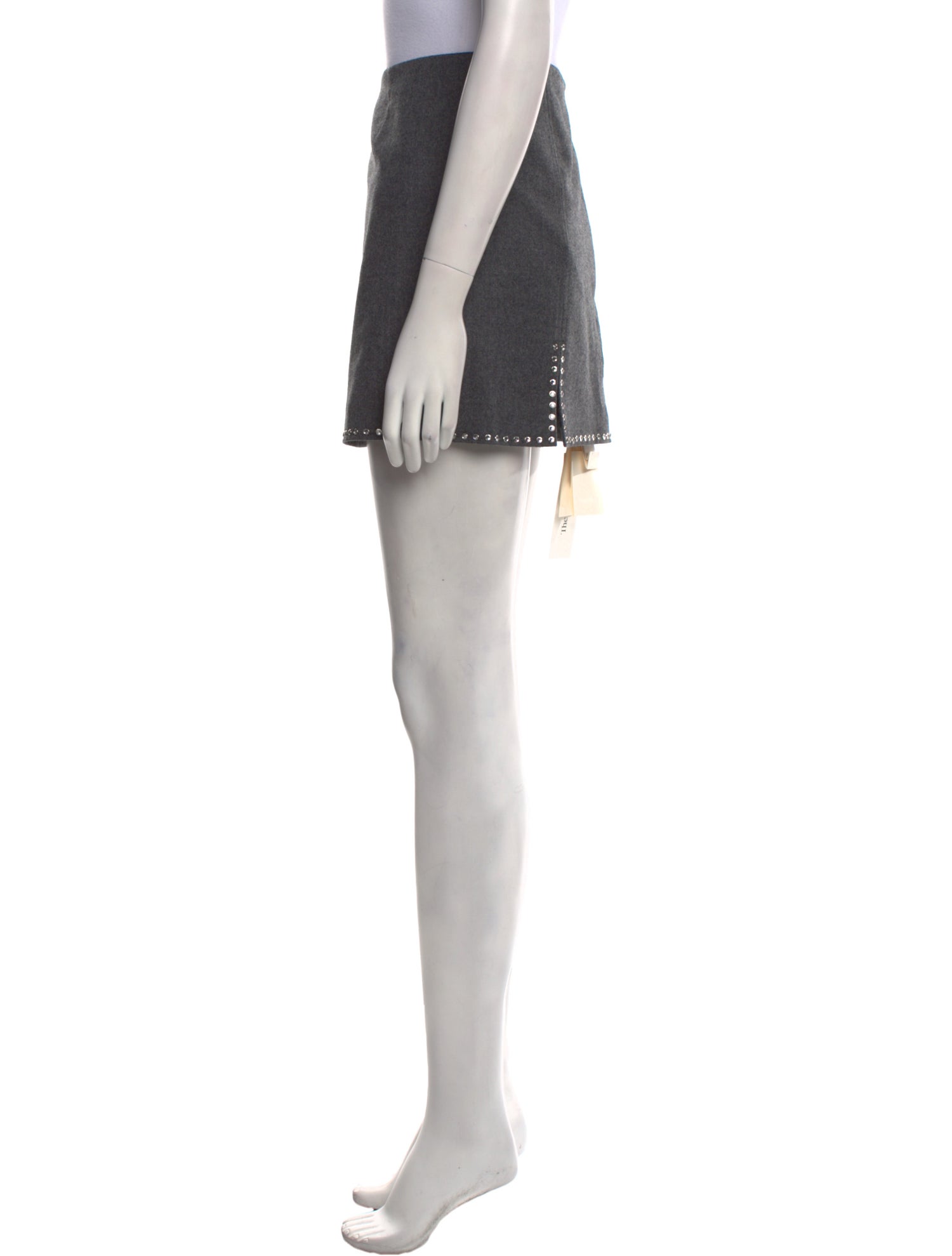 Sandro Wool Mini Skirt