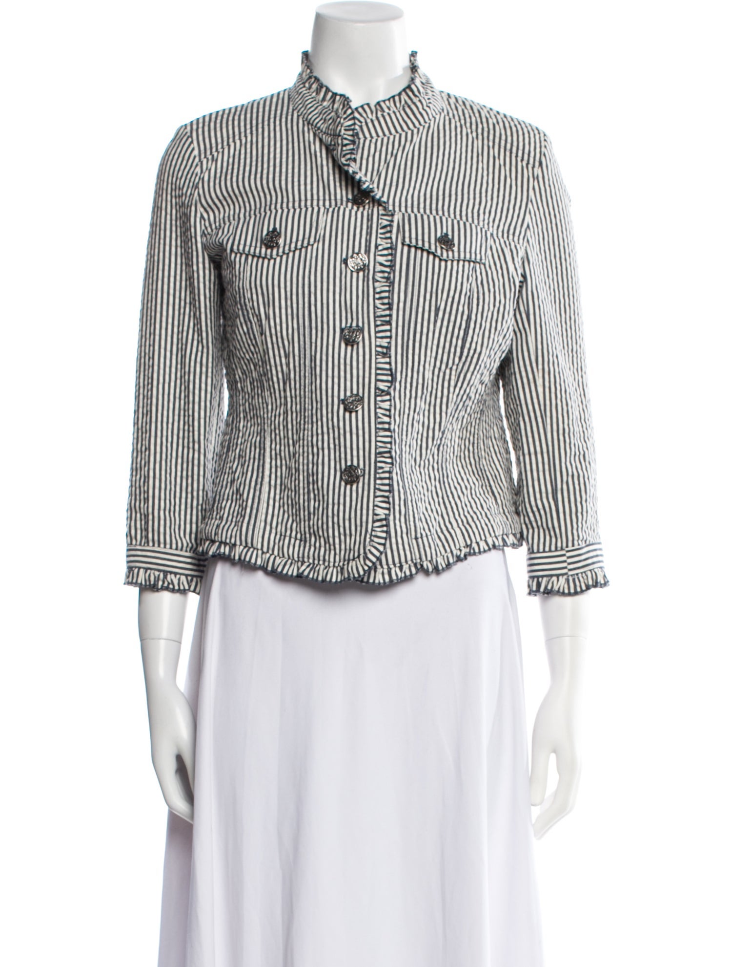 Sandro Striped Blazer