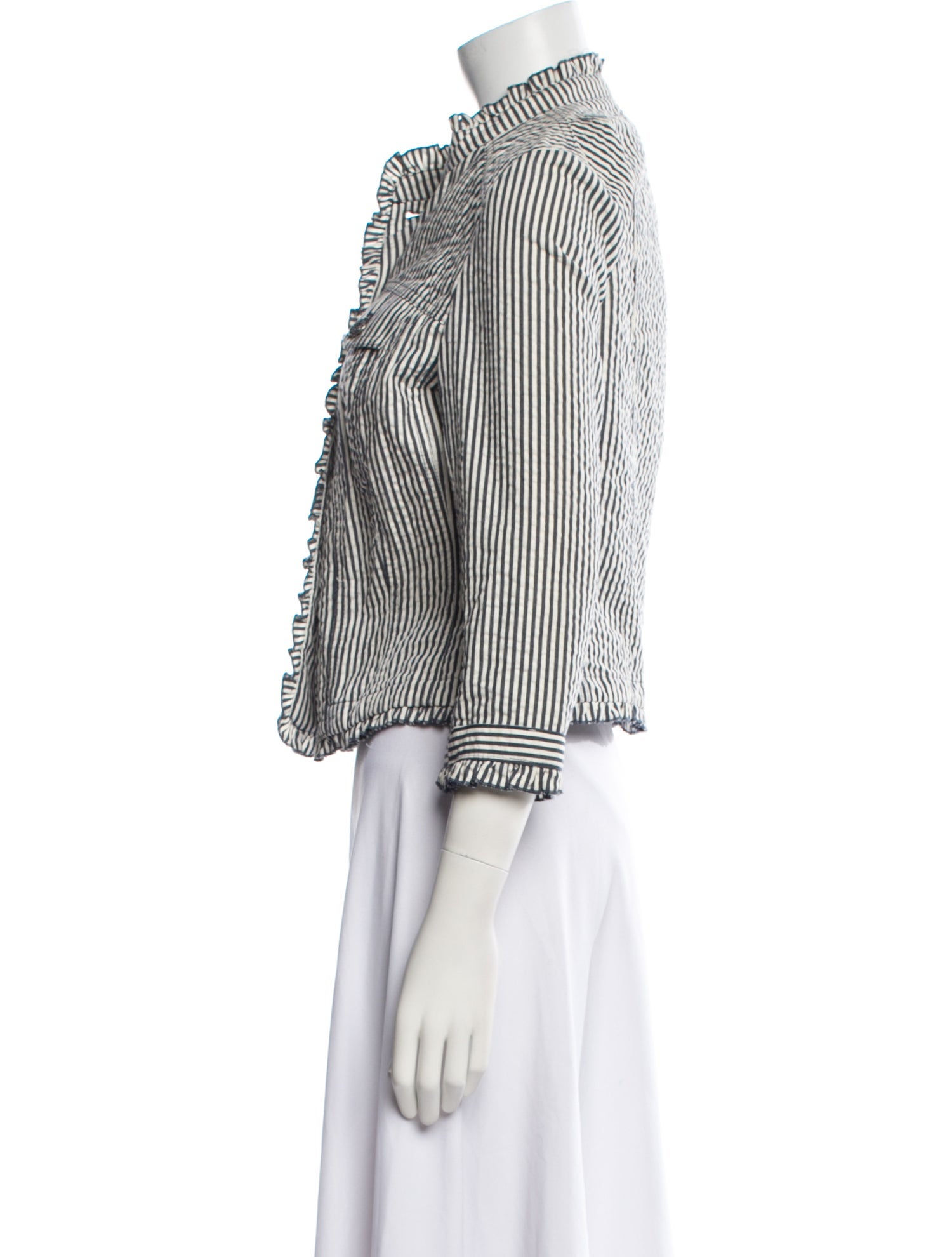 Sandro Striped Blazer