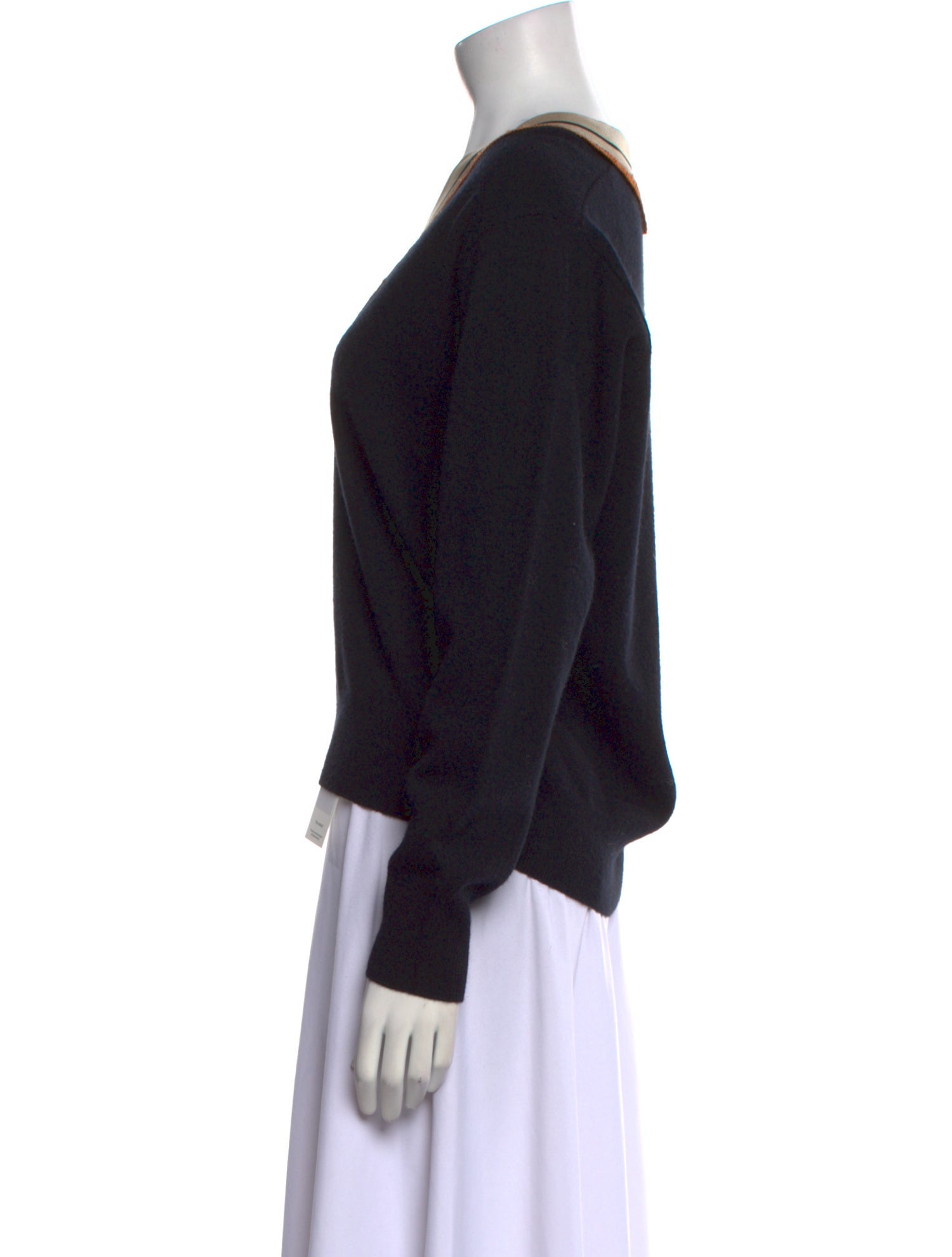 Sandro Wool Colorblock Pattern Sweater