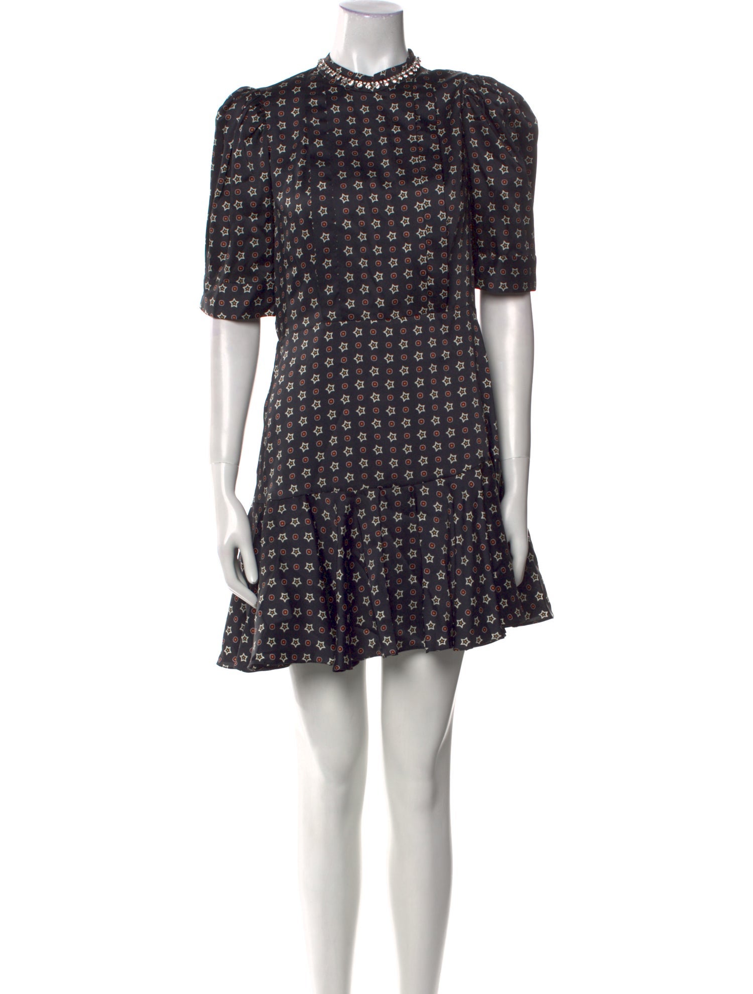 Sandro Floral Print Mini Dress w/ Tags