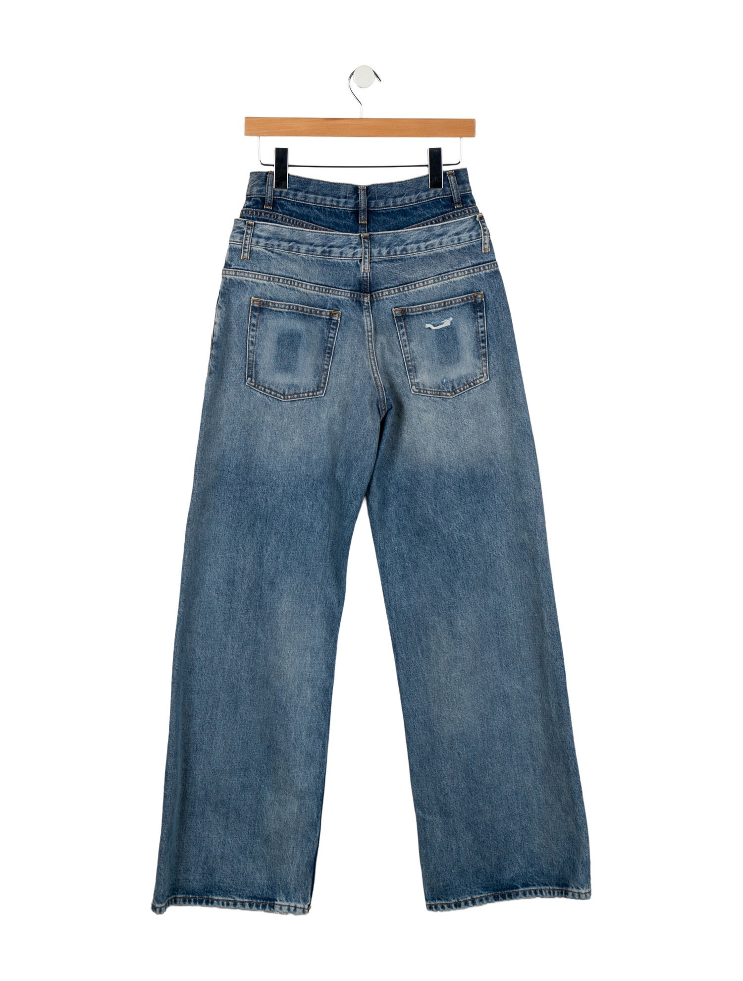 Sandro High-Rise Wide Leg Jeans