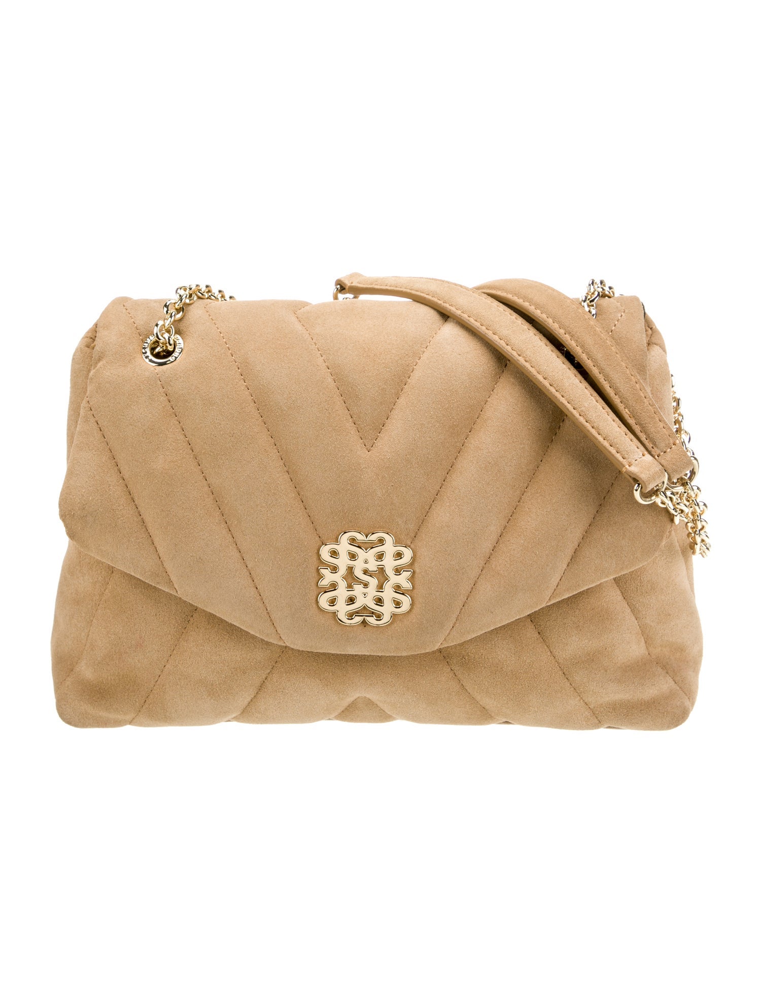 Sandro Suede Shoulder Bag