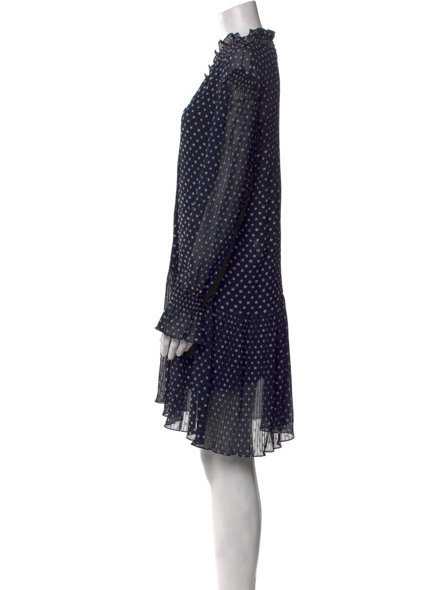 Sandro Printed Mini Dress