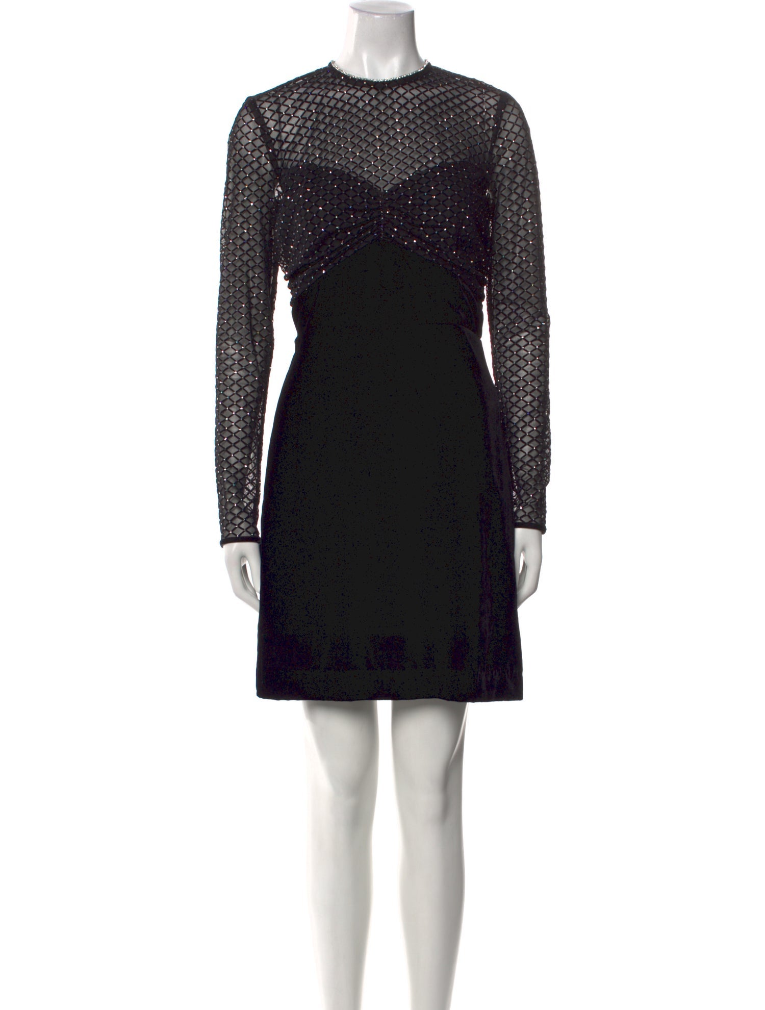 Sandro Printed Mini Dress