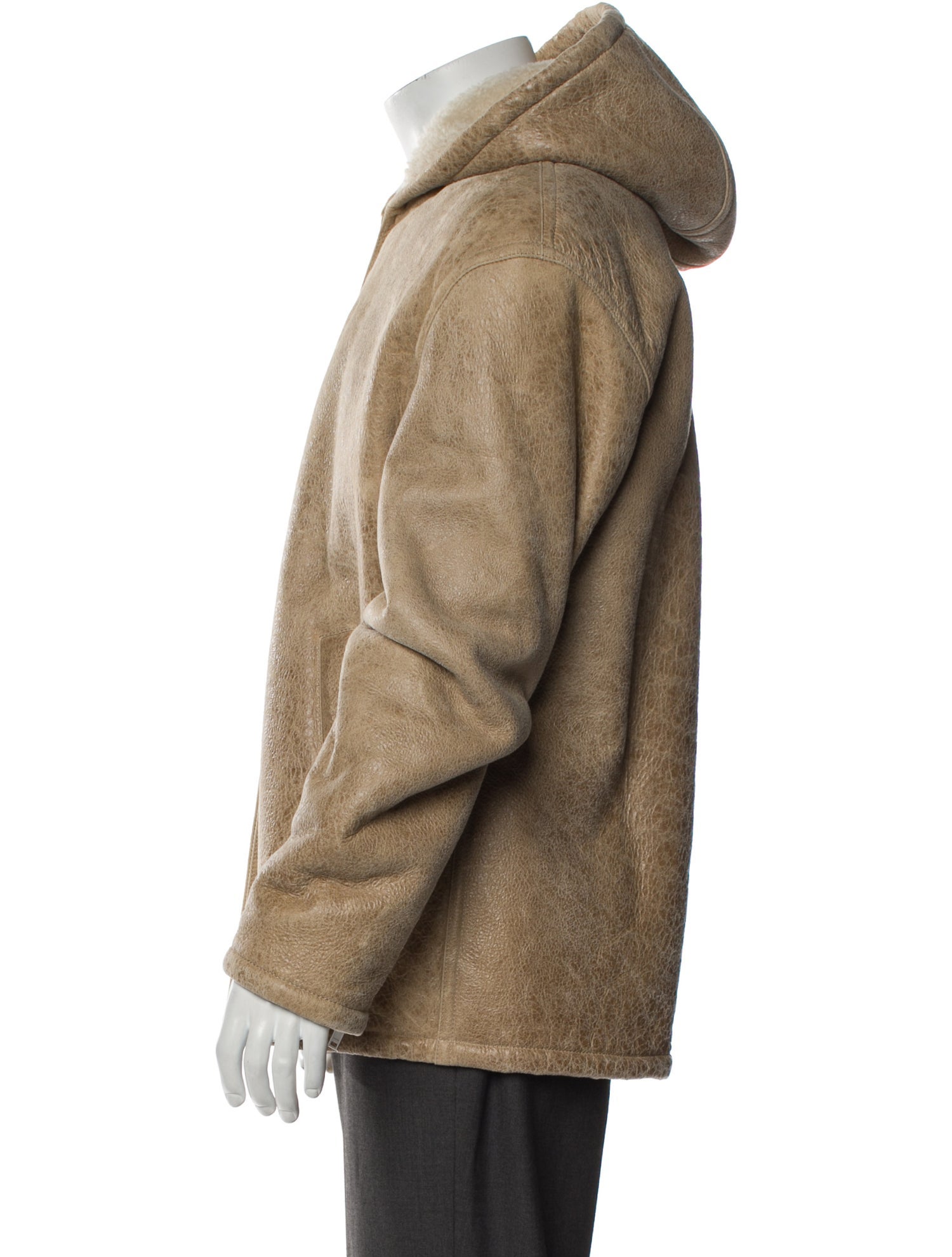 Sandro Shearling Parka