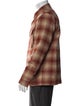 Sandro Plaid Print Jacket