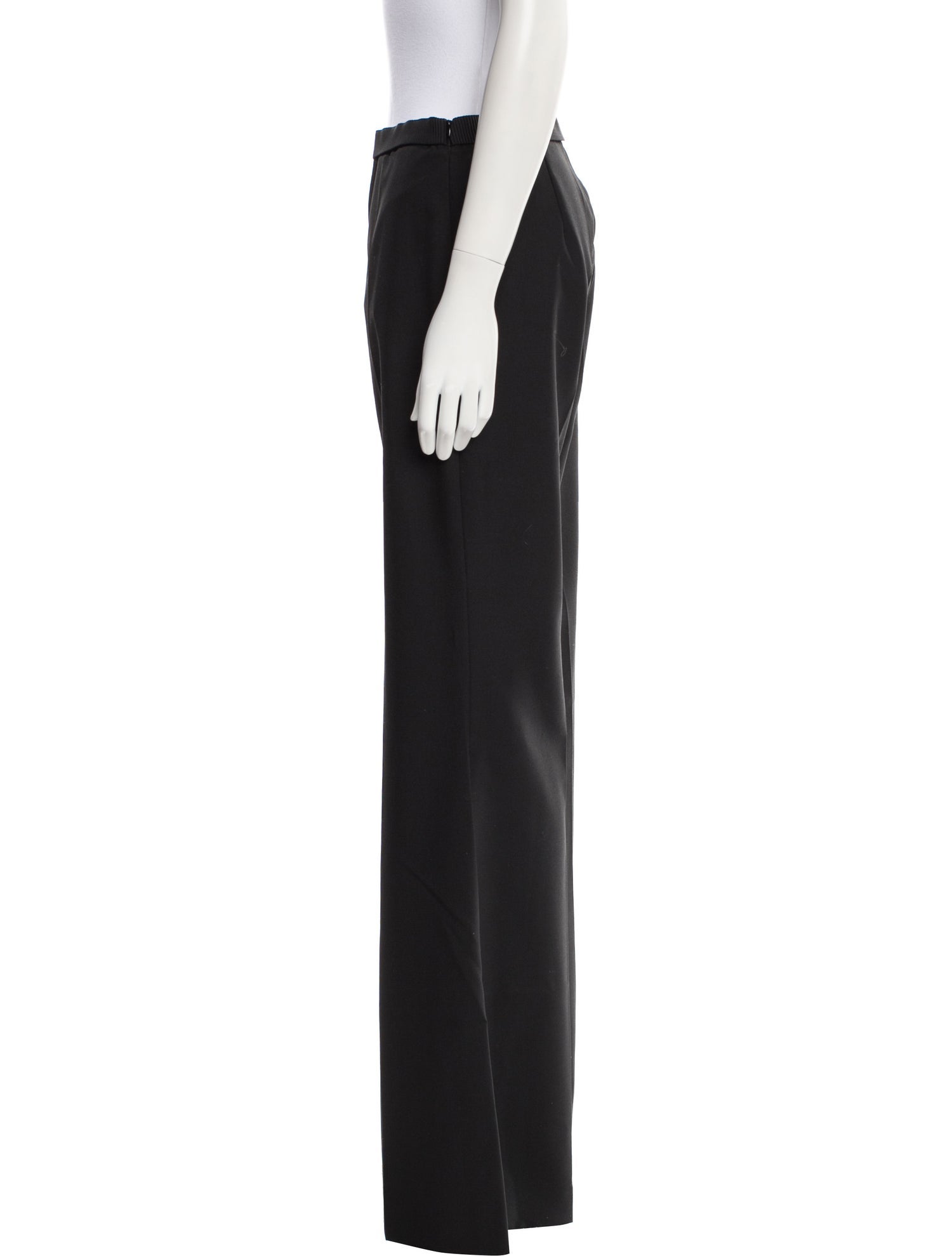Sandro Wool Wide Leg Pants