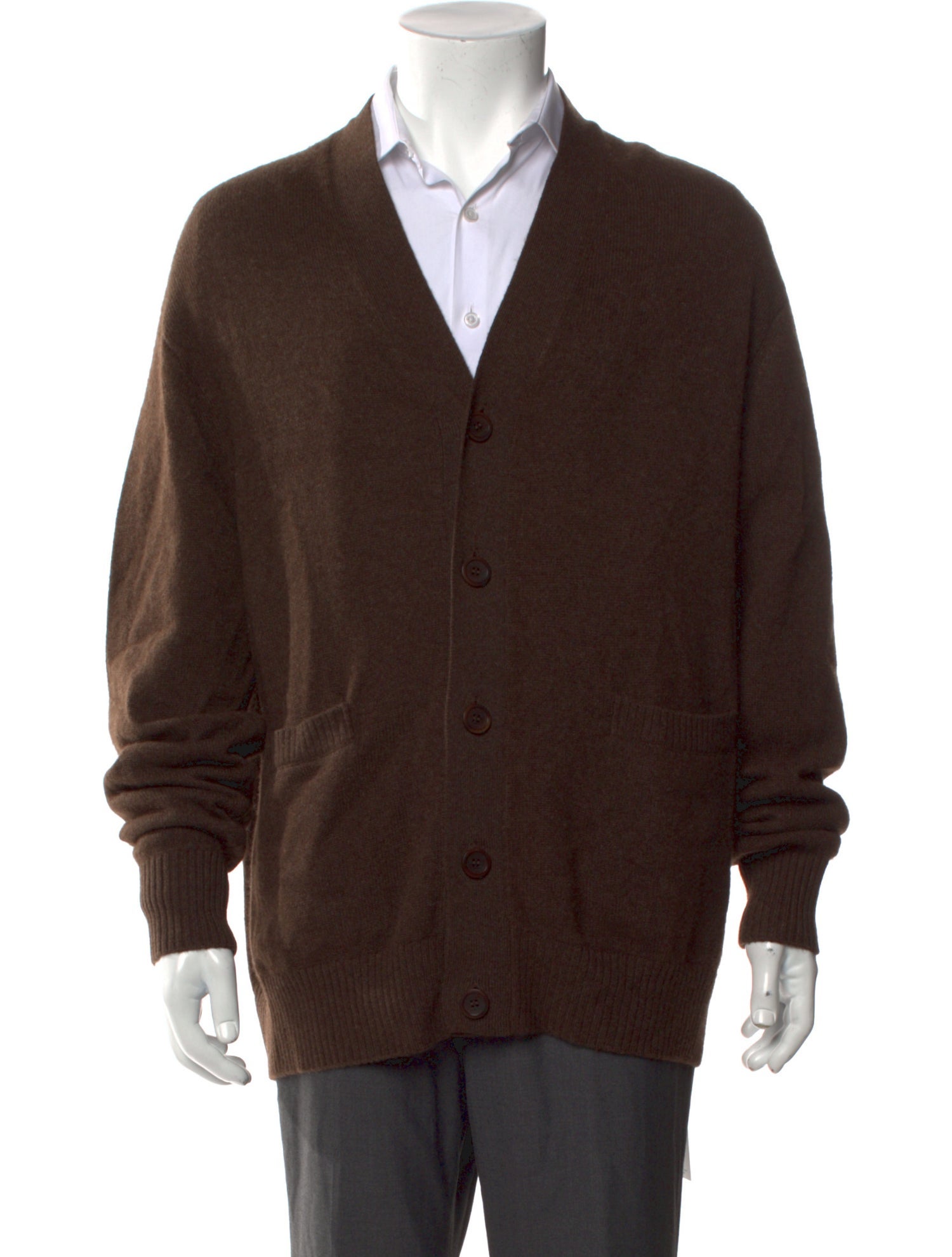 Sandro V-Neck Long Sleeve Cardigan