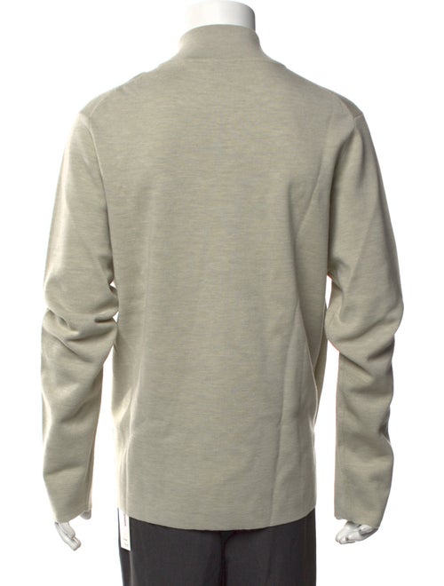 Sandro Wool Mock Neck Pullover