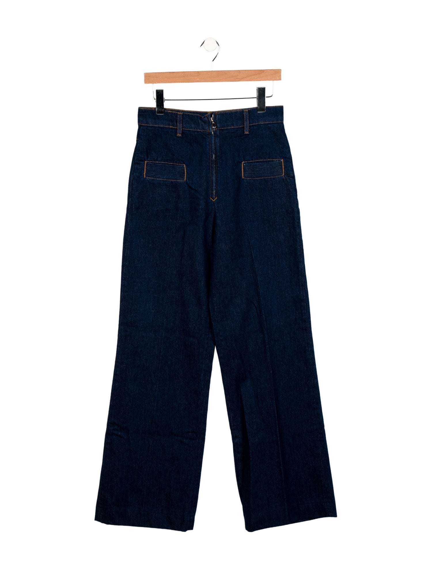 Sandro High-Rise Wide Leg Jeans w/ Tags