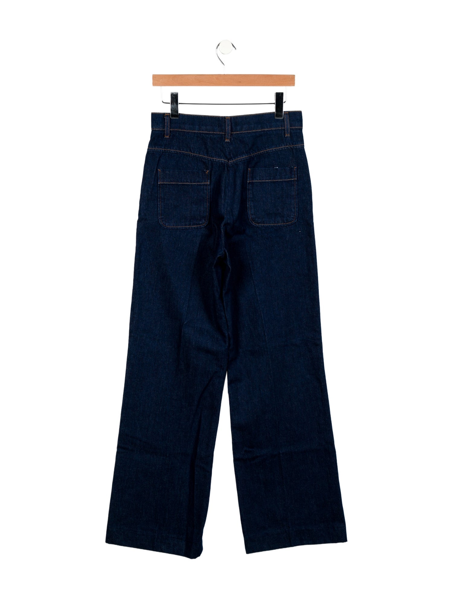 Sandro High-Rise Wide Leg Jeans w/ Tags