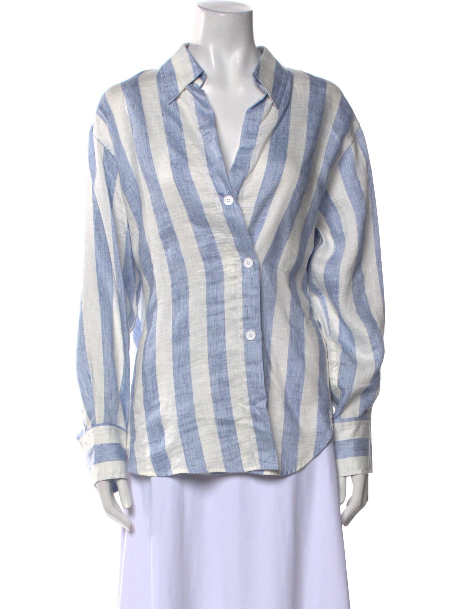 Sandro Linen Striped Tunic w/ Tags