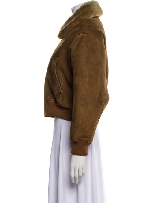 Sandro Shearling Fur Jacket