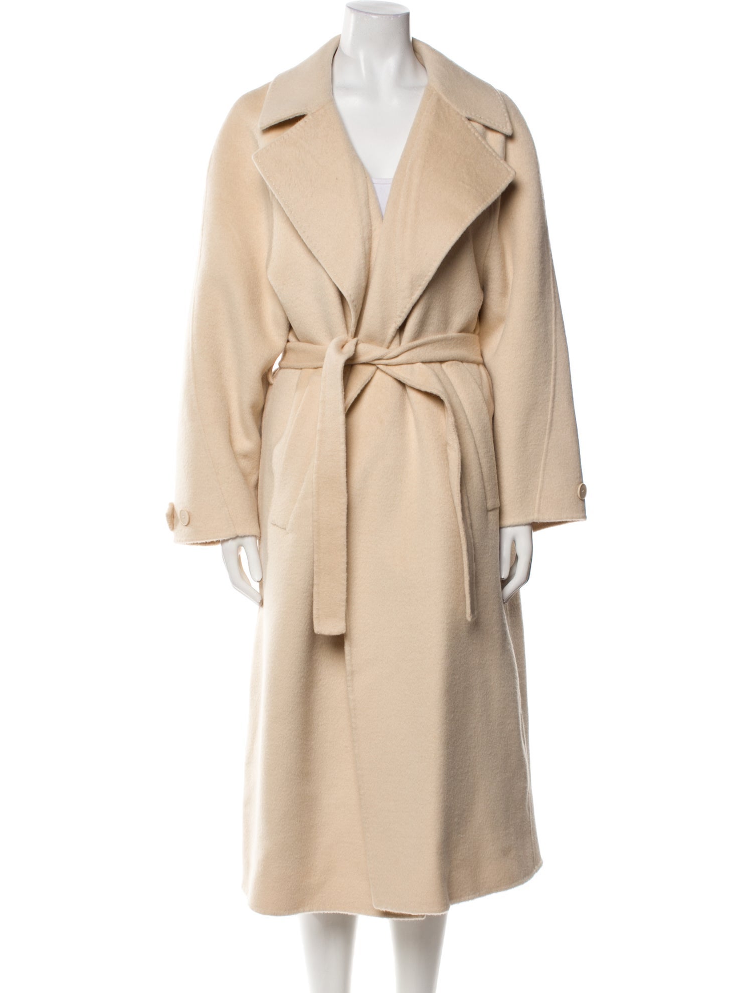 Sandro Wool Trench Coat