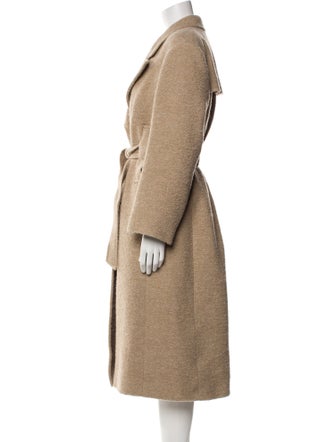 Sandro Faux Fur Coat