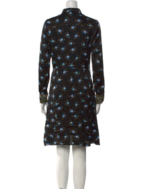 Sandro Floral Print Mini Dress