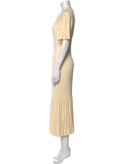 Sandro Crew Neck Long Dress