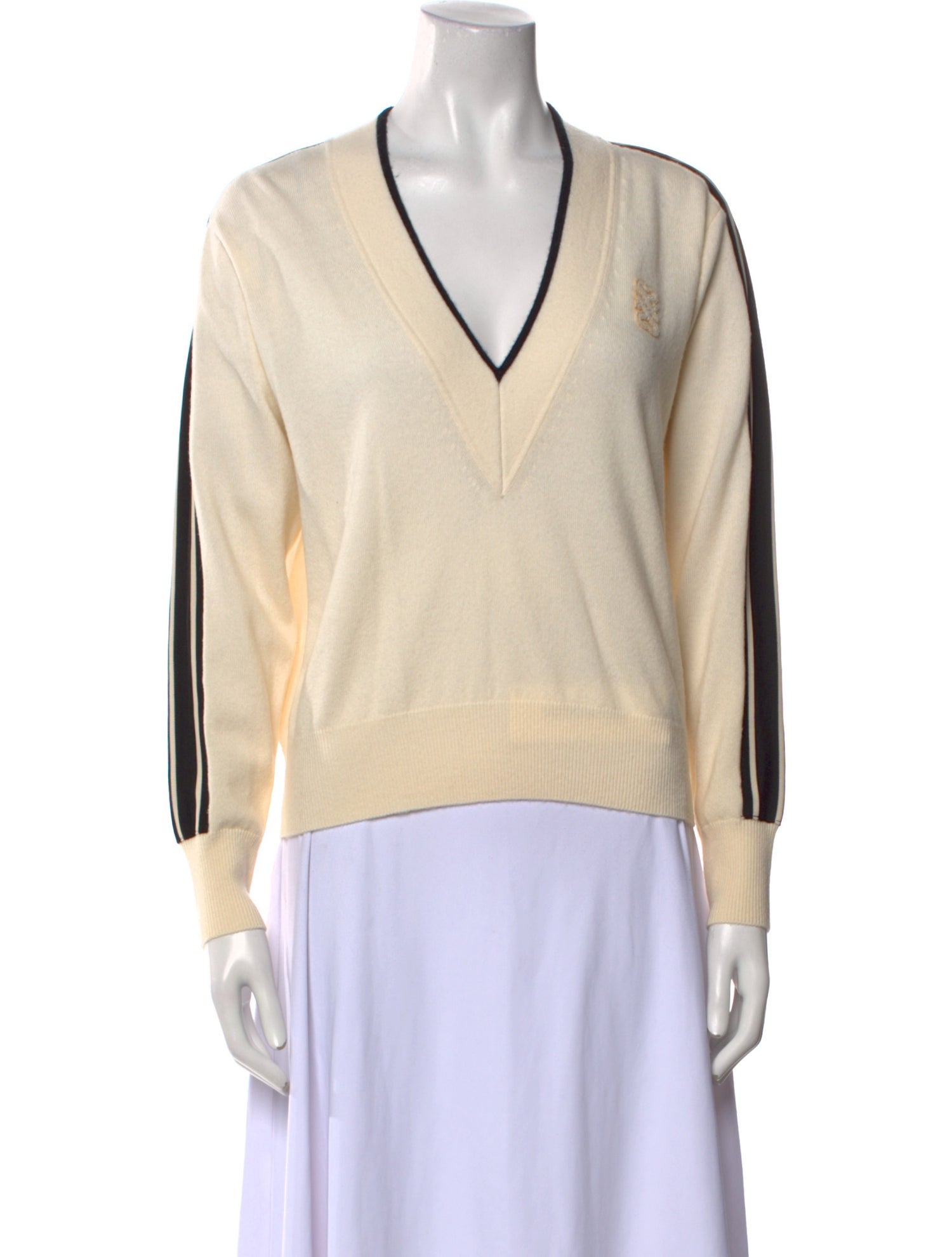 Sandro Wool V-Neck Sweater w/ Tags