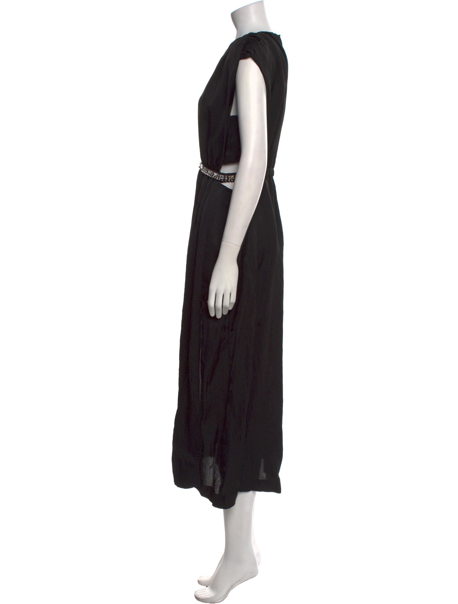 Sandro Crew Neck Long Dress w/ Tags