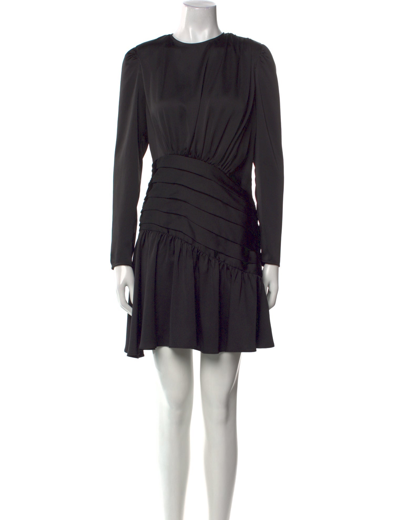 Sandro Crew Neck Mini Dress