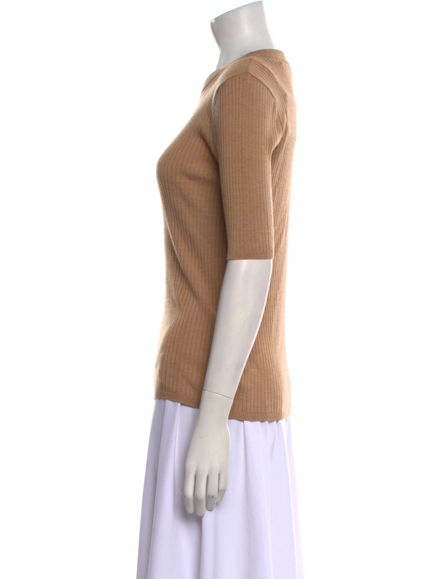 Sandro Crew Neck Short Sleeve Top