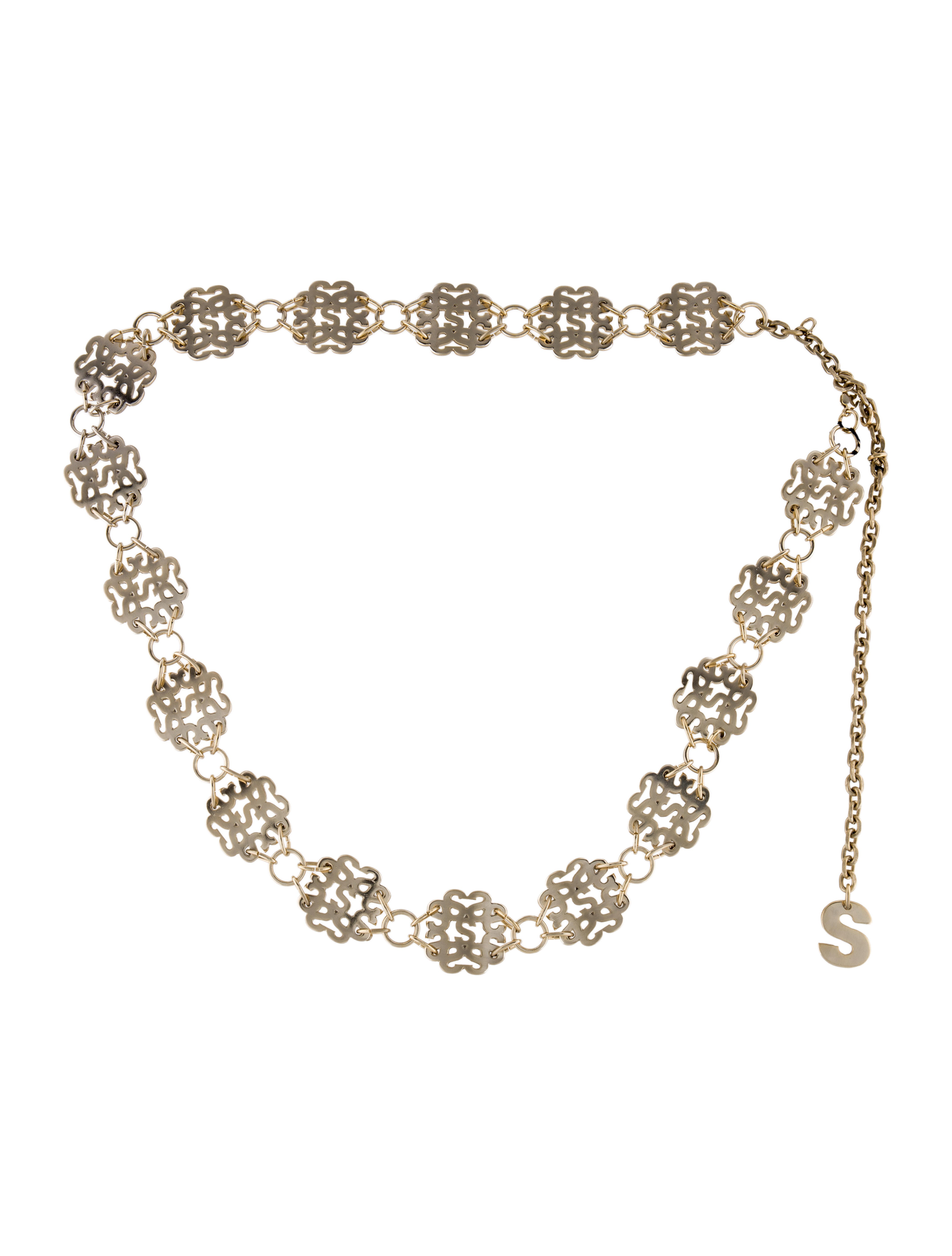 Sandro Metal Chain-Link Belt