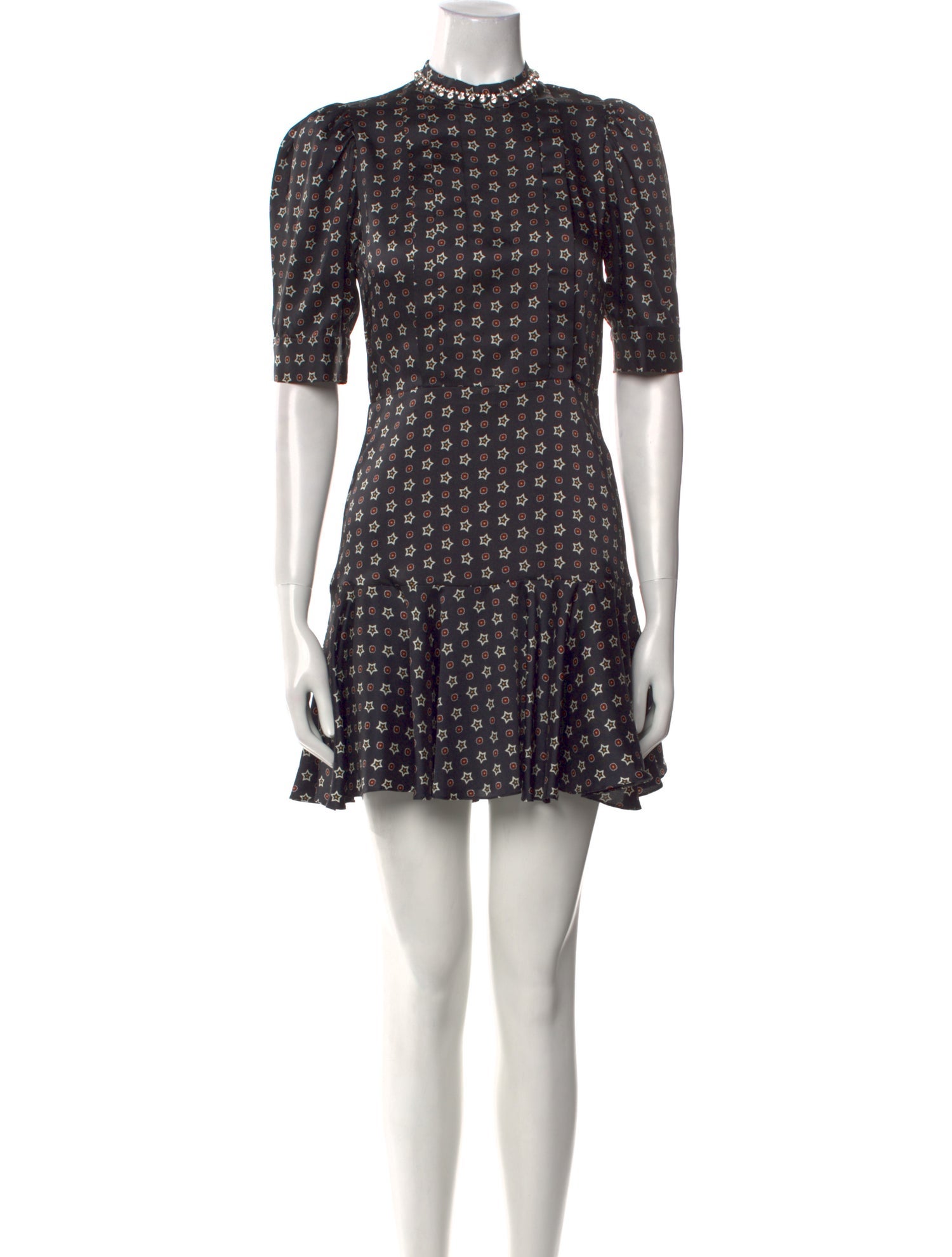 Sandro Floral Print Mini Dress w/ Tags