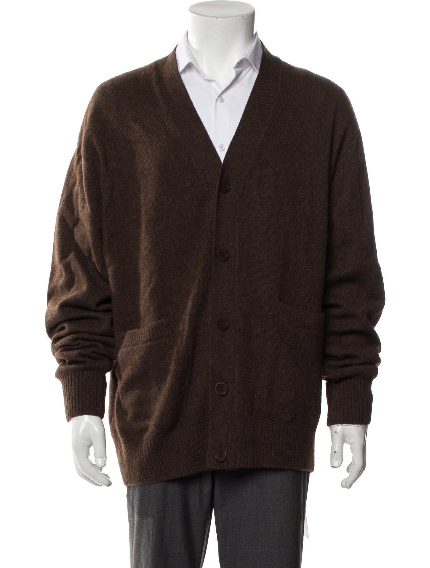 Sandro V-Neck Long Sleeve Cardigan