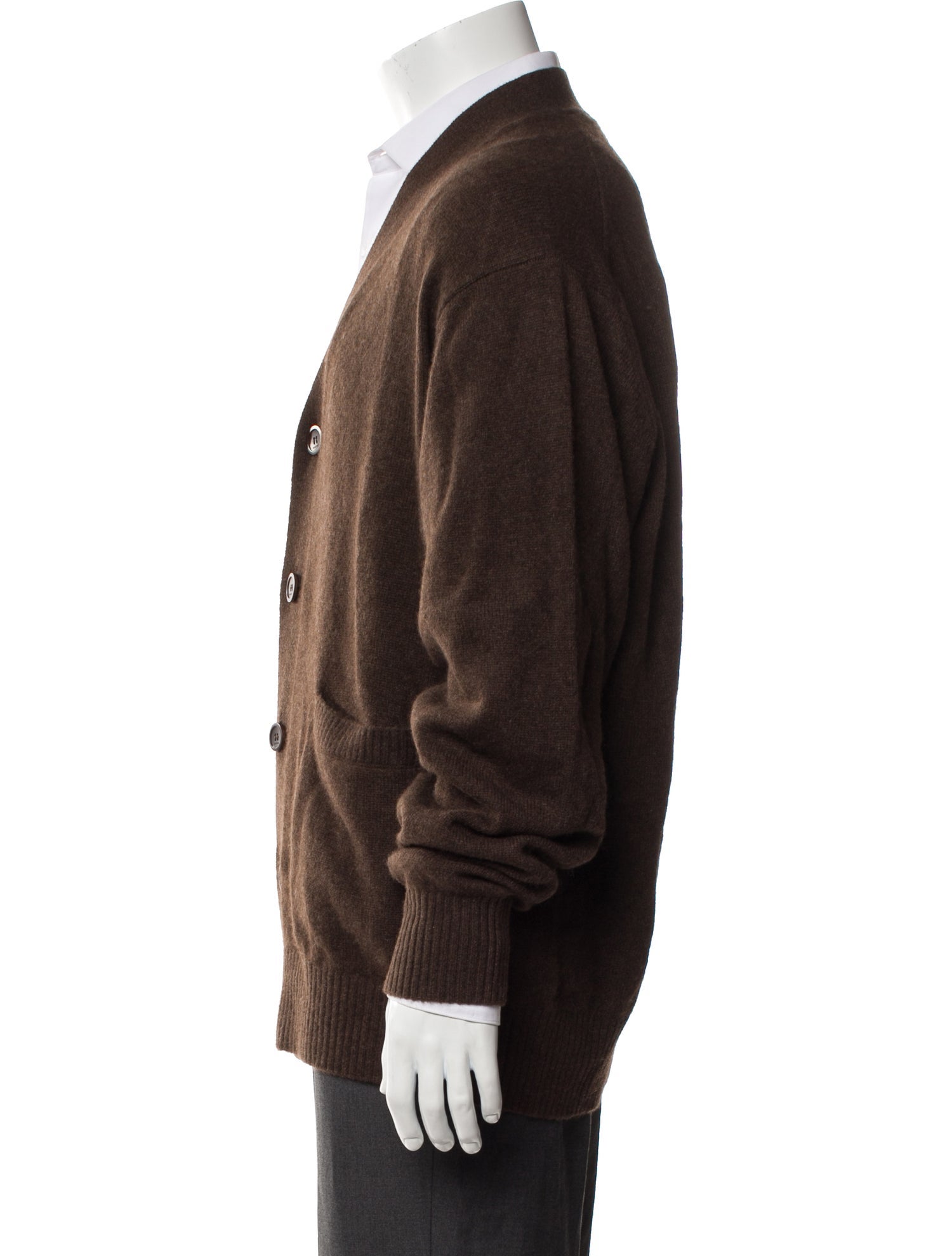 Sandro V-Neck Long Sleeve Cardigan