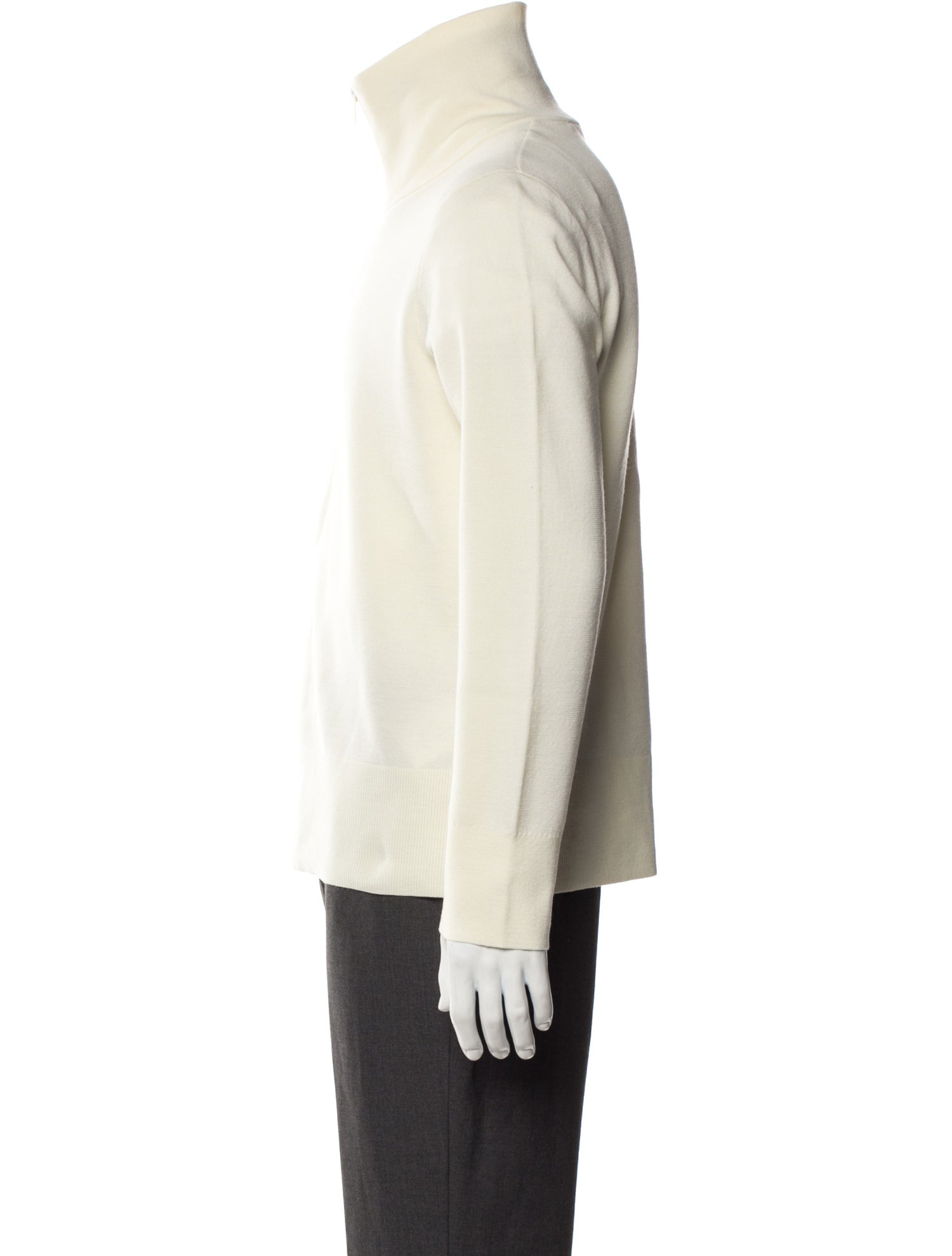 Sandro Wool Turtleneck Cardigan
