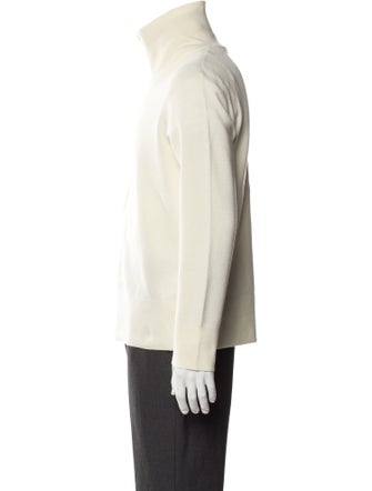 Sandro Wool Turtleneck Cardigan