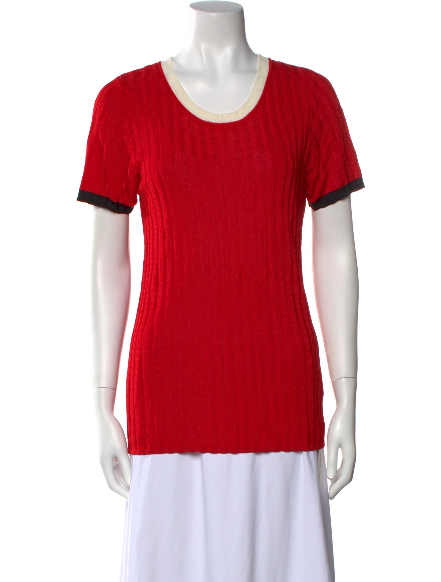 Sandro Scoop Neck Short Sleeve T-Shirt